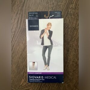 SIGVARIS Medical Compression Stockings Black Socks Graduated Unisex Socks NWT